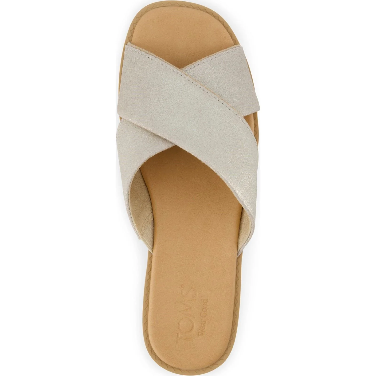 TOMS Women's Mae Crossover Sandal in Champagne - Image 4