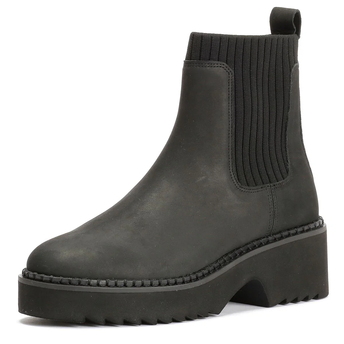 TOMS Millie Nubuck Leather Women's Black Boots - Image 3