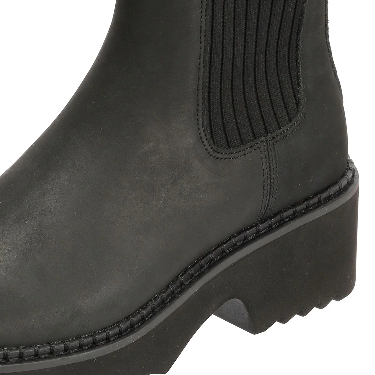 TOMS Millie Nubuck Leather Women's Black Boots - Image 7