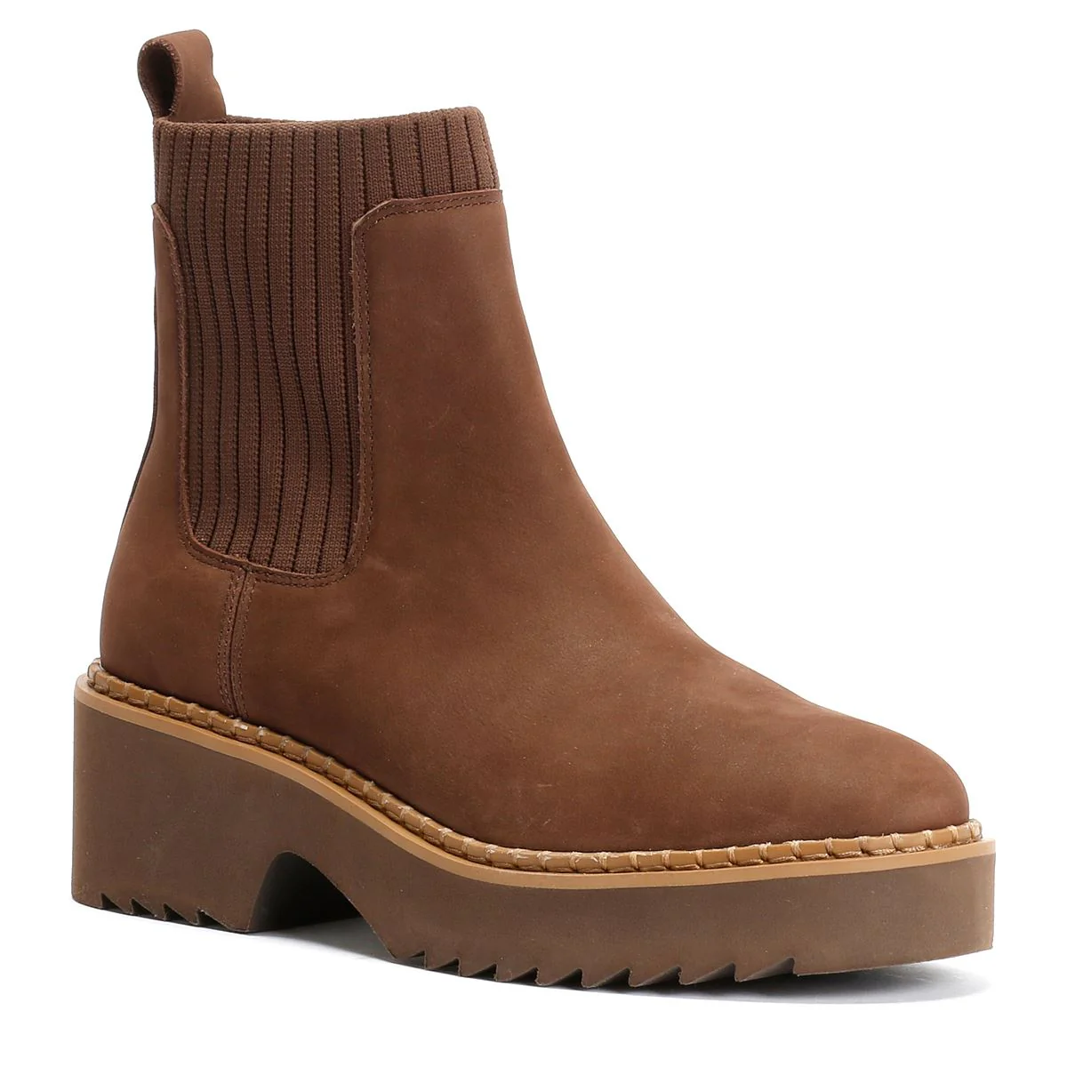 TOMS Millie Nubuck Leather Women's Dark Brown Boots - Image 2
