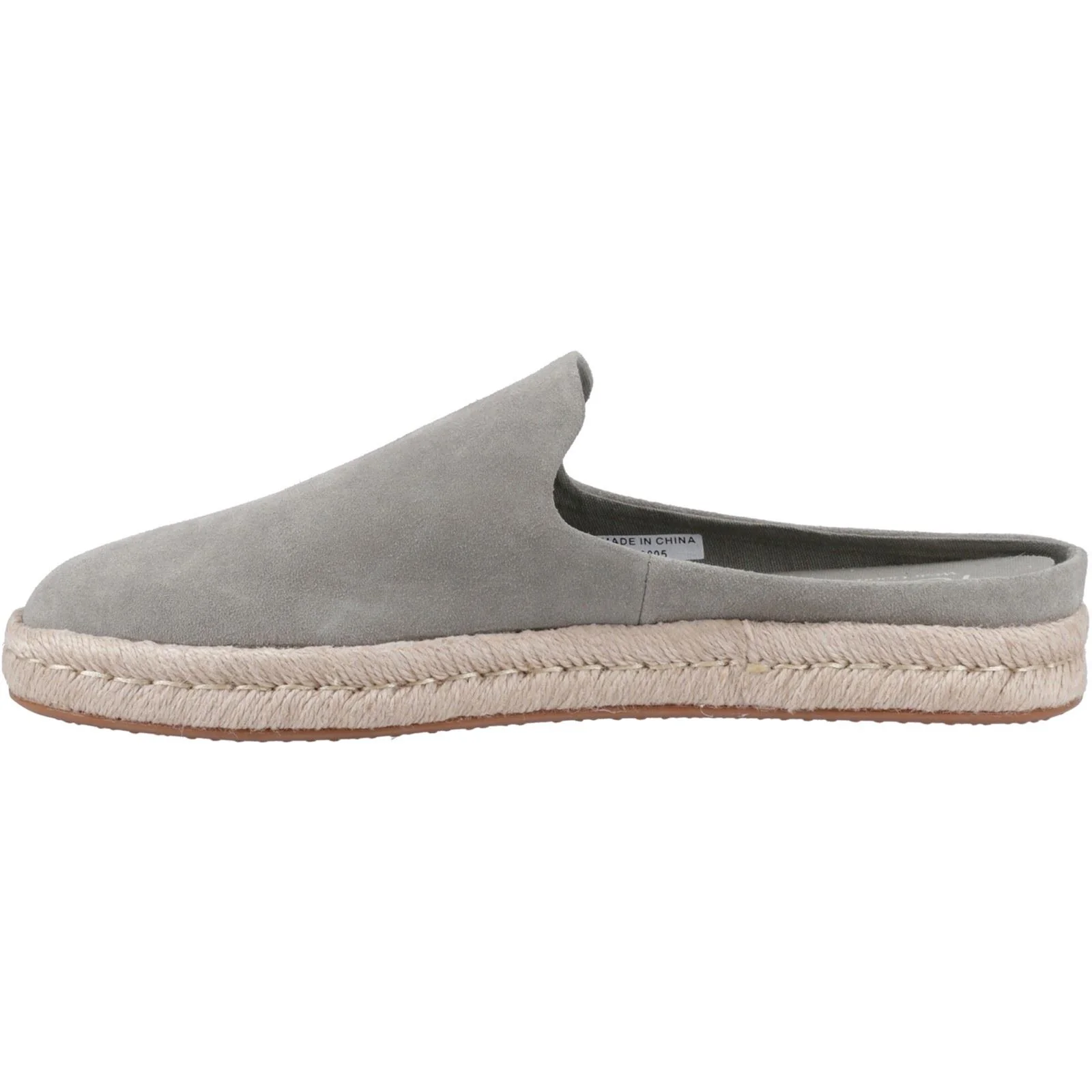 TOMS Men's Santiago Mule in Vetiver Grey - Image 4