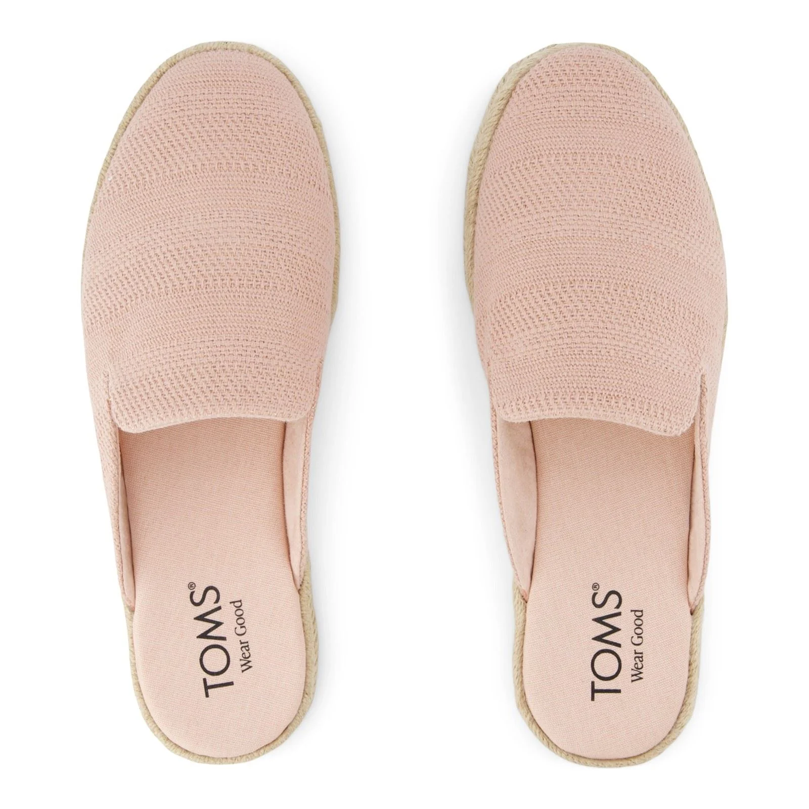 TOMS Santiago Mule Textile Women's Pale Rose Mules - Image 4