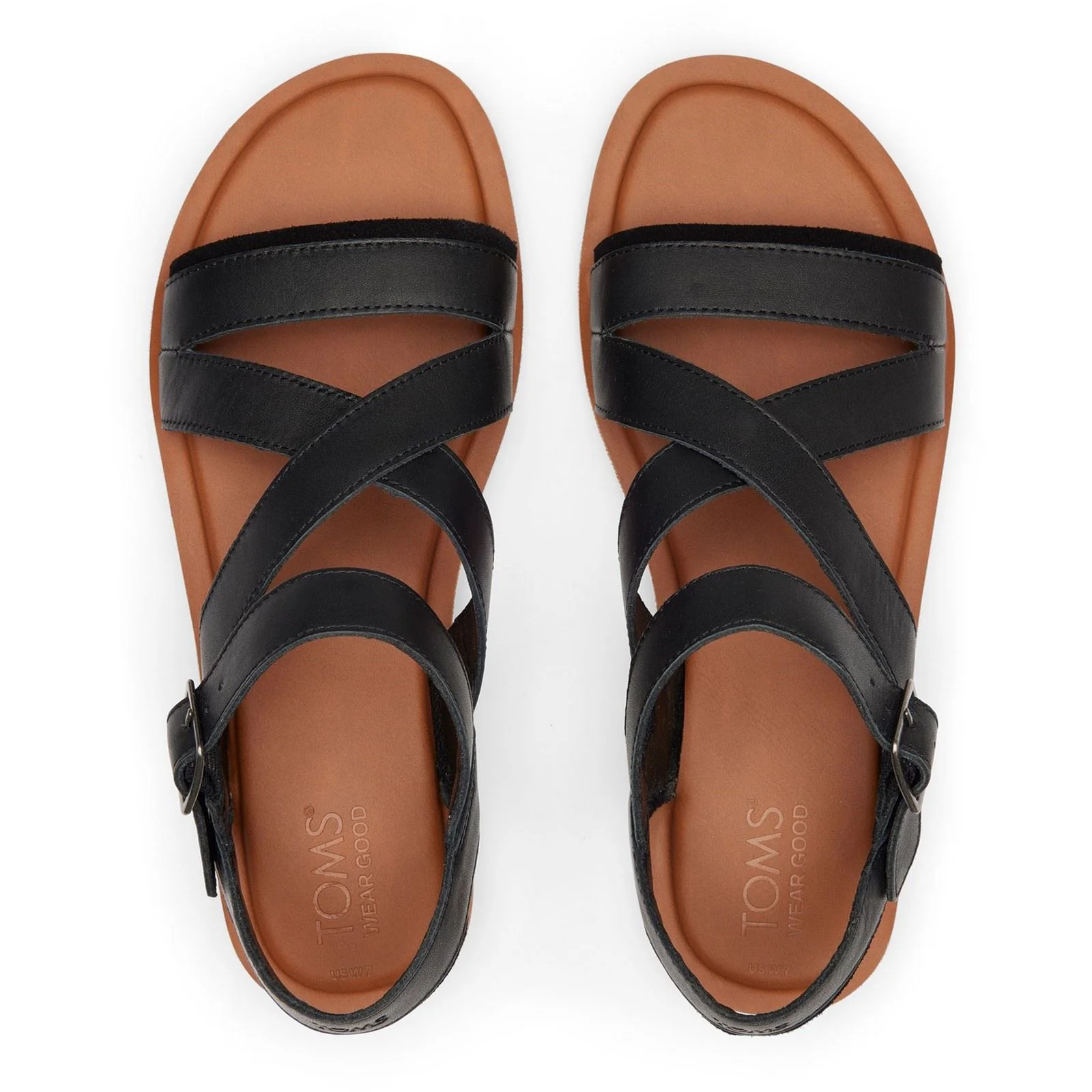 TOMS Women's Sloane Sandal in Black - Image 4