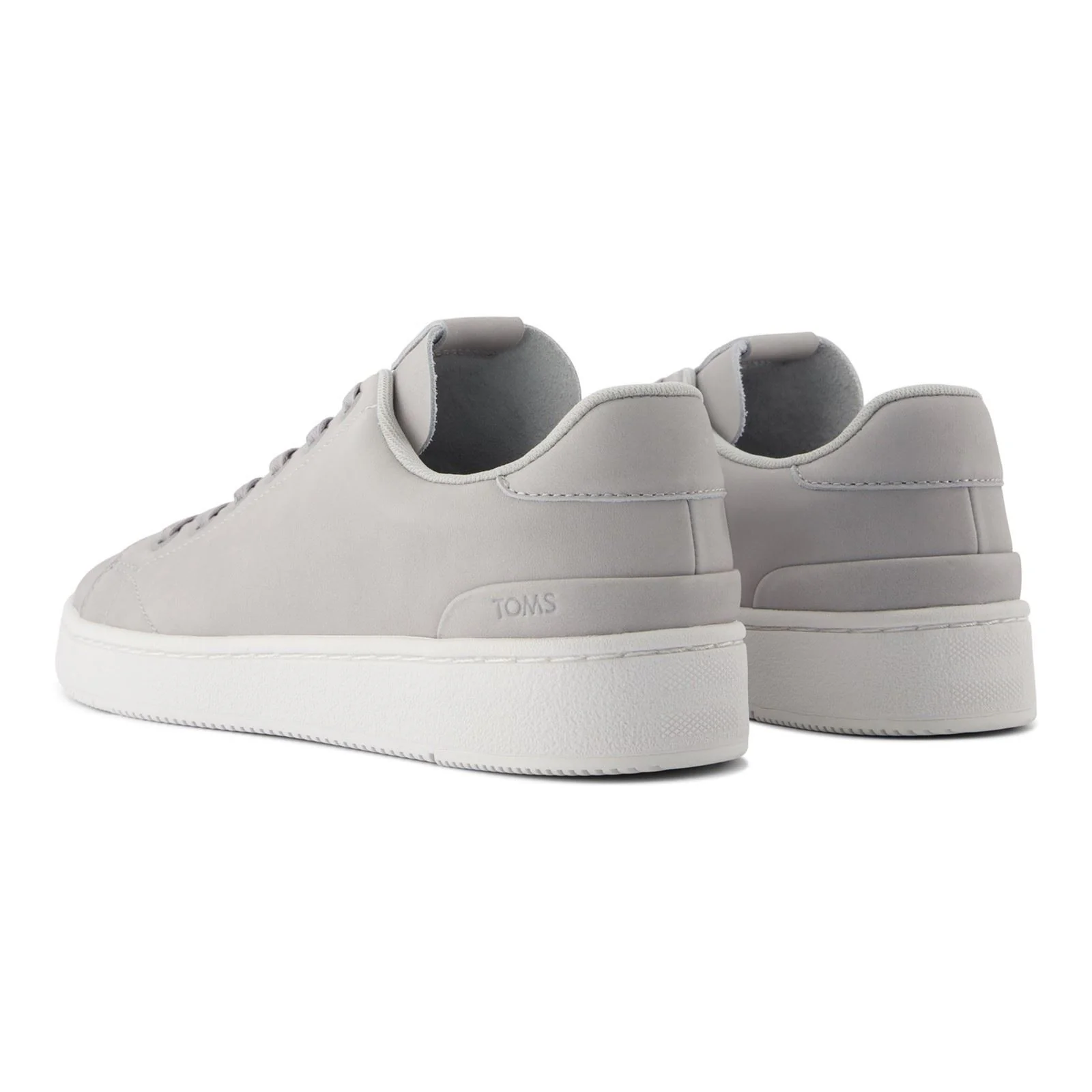 TOMS TRVL LITE 2.0 Low Leather Men's Light Grey Trainers - Image 2