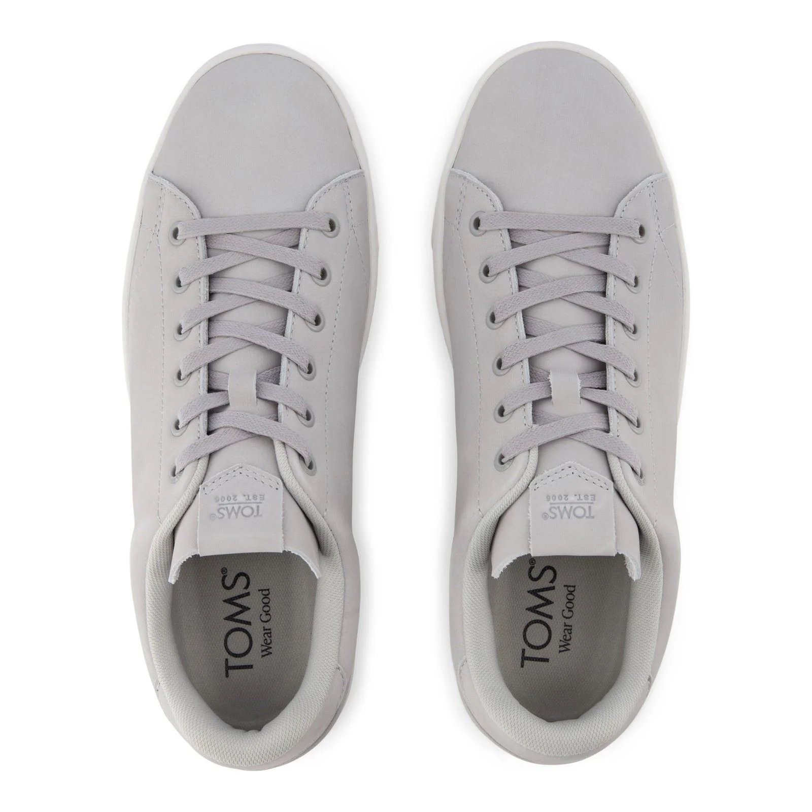 TOMS TRVL LITE 2.0 Low Leather Men's Light Grey Trainers - Image 4