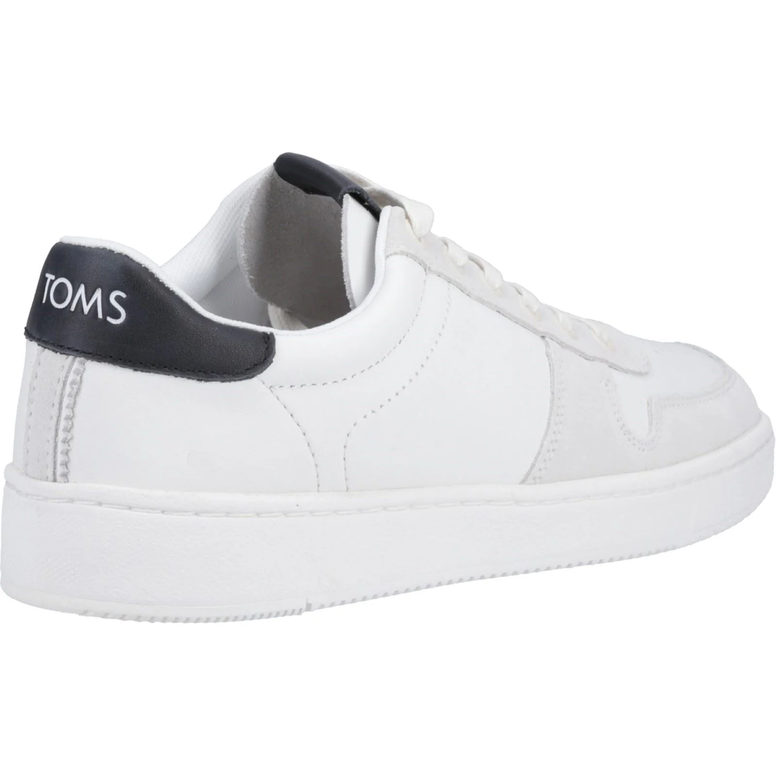 TOMS Men's TRVL LITE Court Trainer in White/Black - Image 2