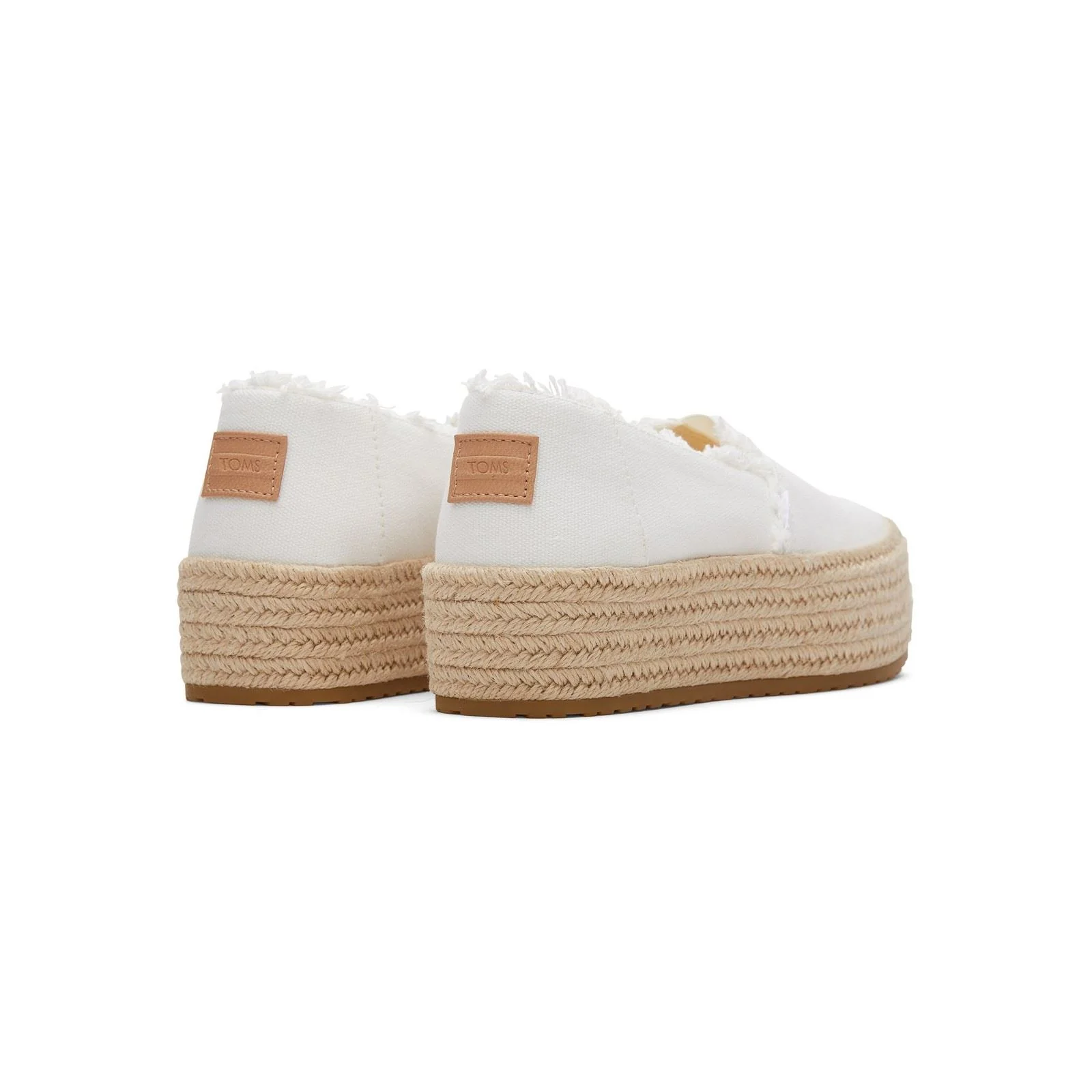 TOMS Women's Valencia Espadrille in White - Image 2