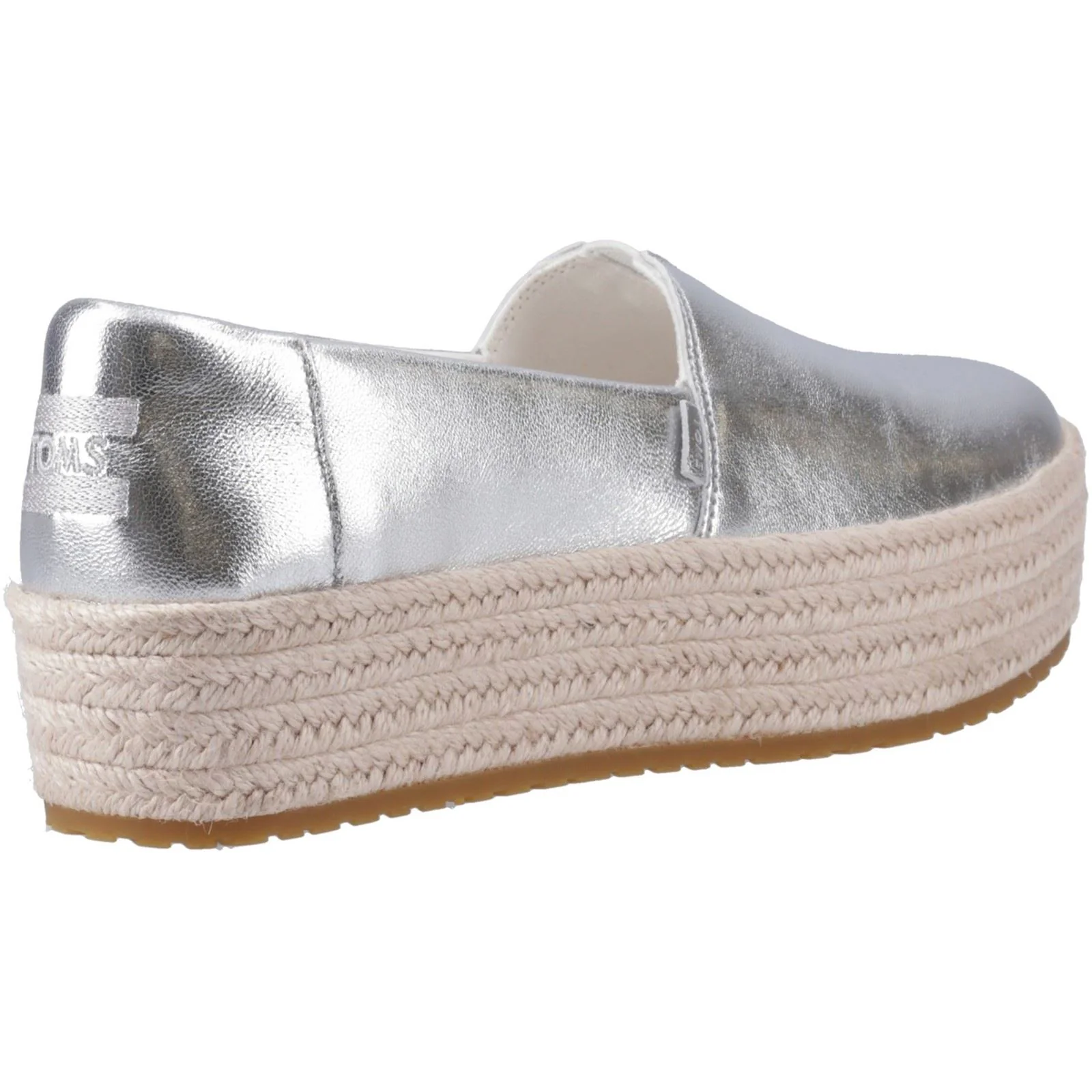 TOMS Women's Valencia Shoe in Silver - Image 2