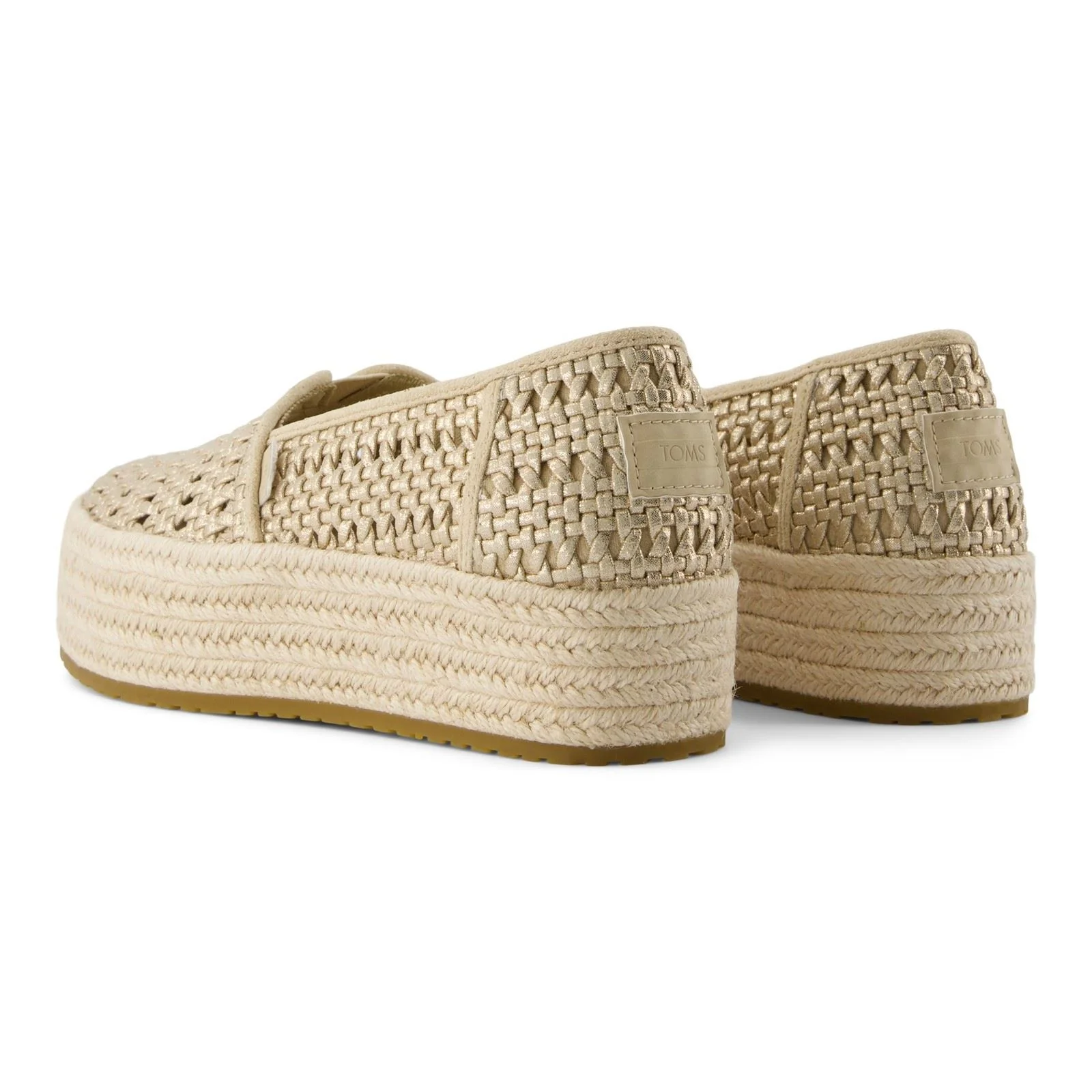 TOMS Valencia Textile Women's Champagne Shoes - Image 2