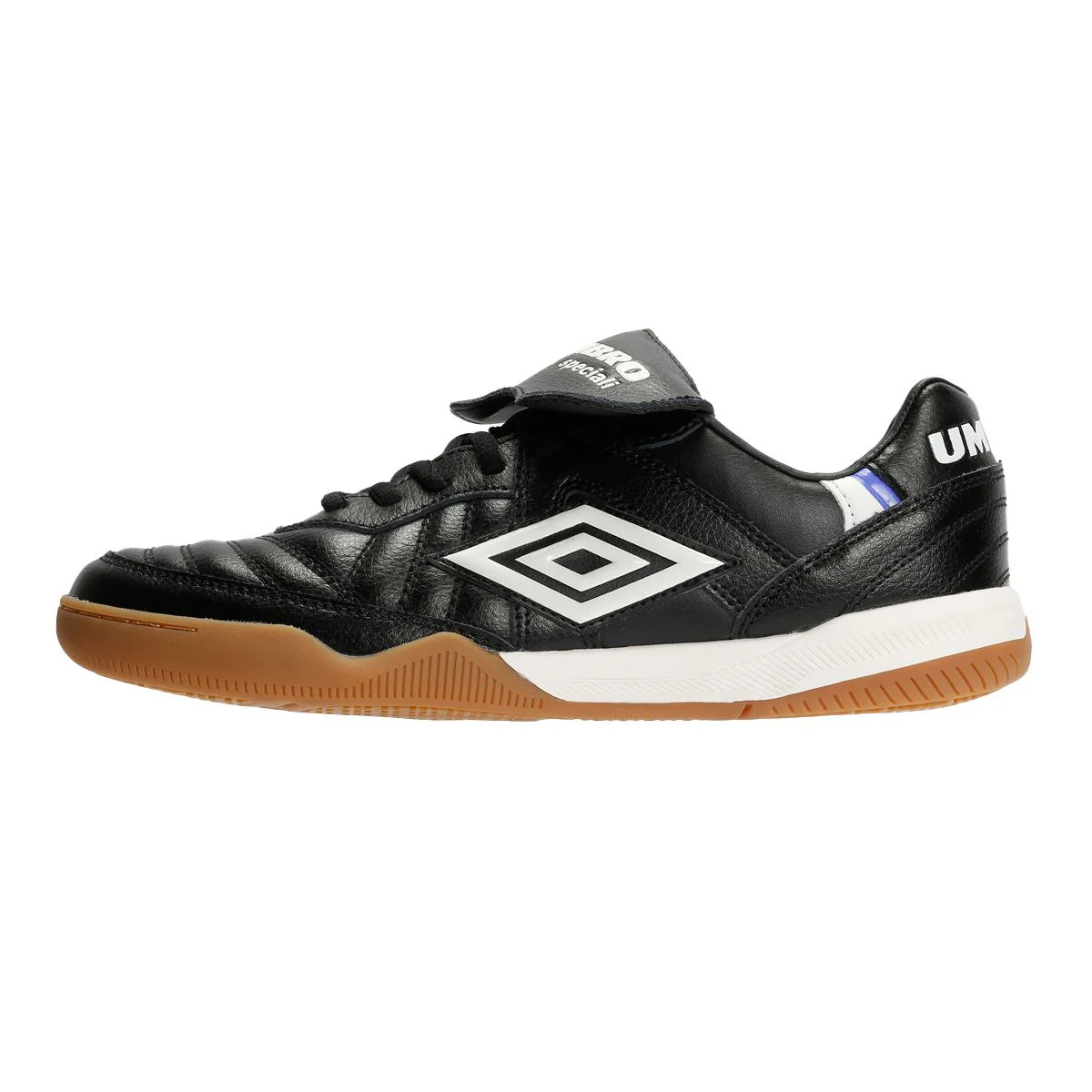 Umbro Speciali TR Leather Black/White Trainers - Image 6