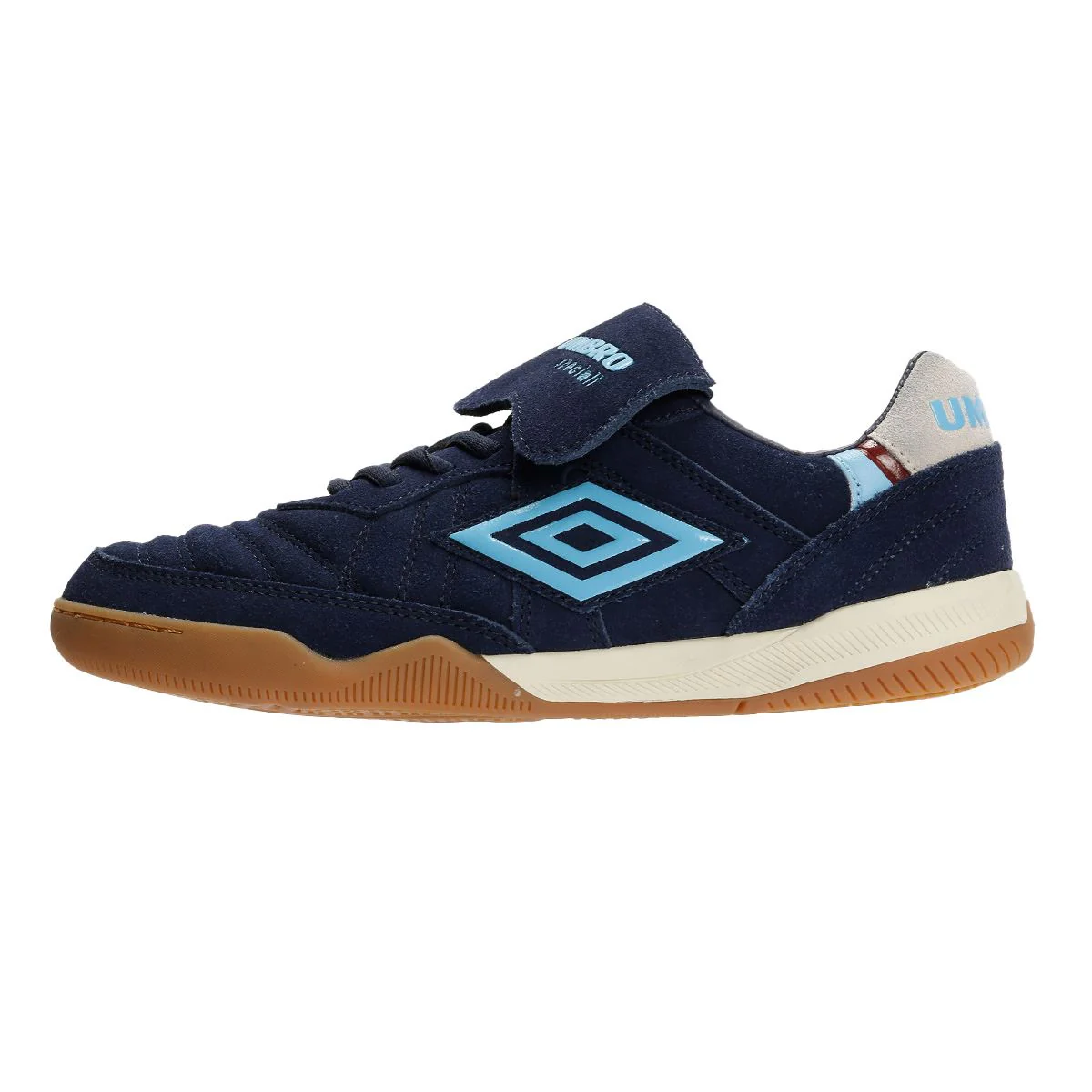 Umbro Speciali TR Suede Dark Navy/Vista Blue/White Sand Trainers - Image 6