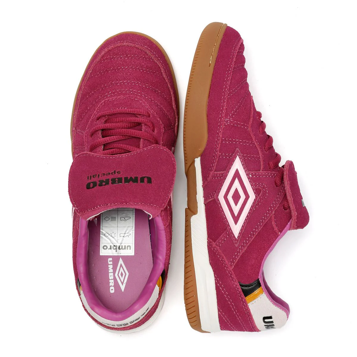 Umbro Speciali TR Suede Dhalia/White/Black Trainers - Image 9