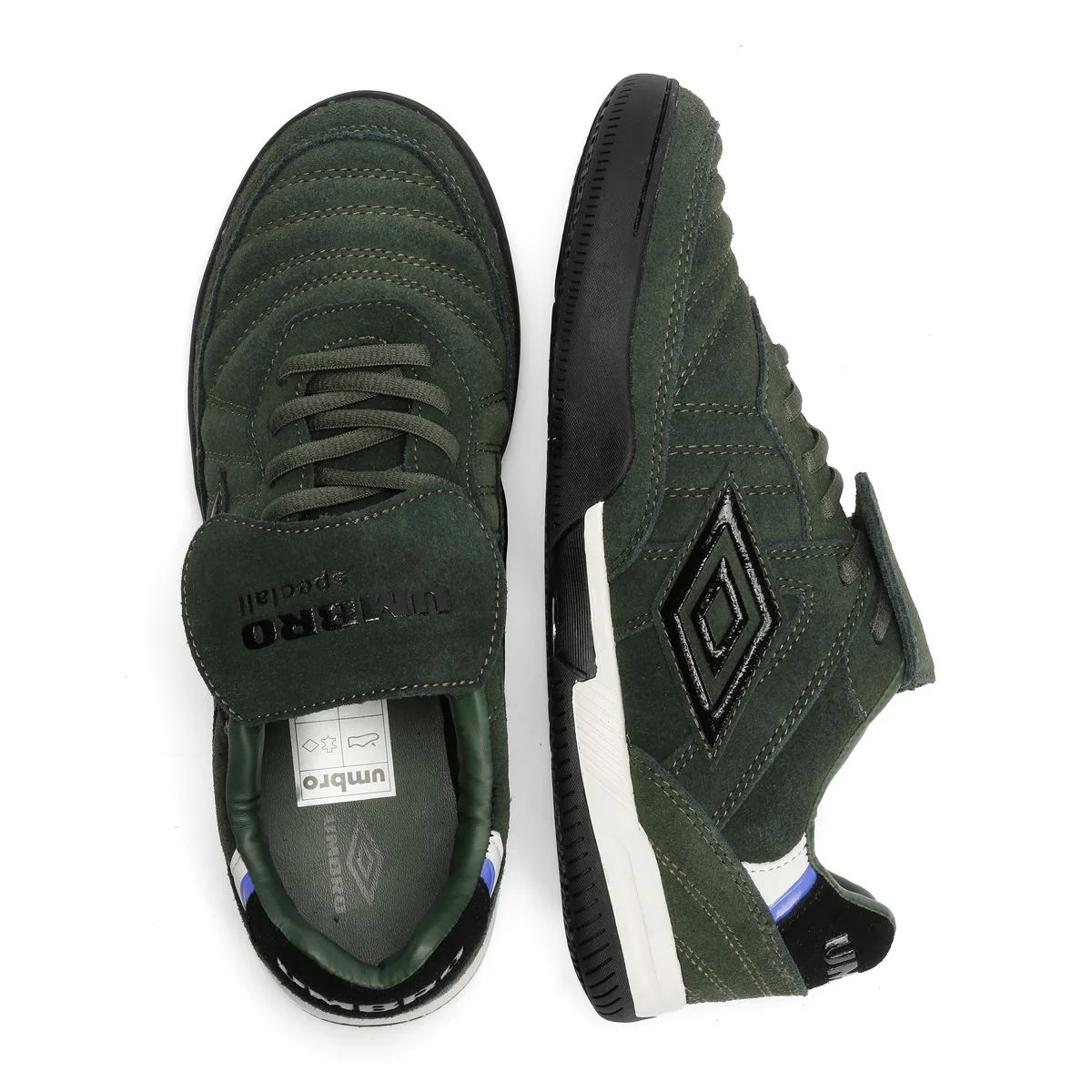Umbro Speciali TR Suede Duffle Bag/Black Trainers - Image 9