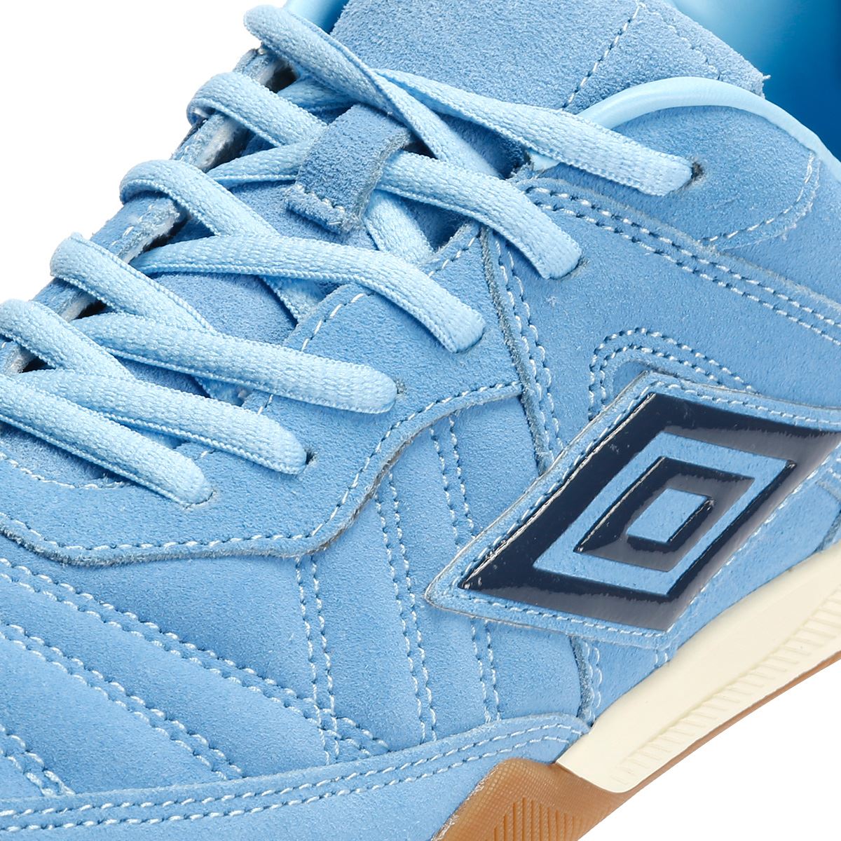 Umbro Speciali TR Suede Vista Blue/Dark Navy/White Sand Trainers - Image 8