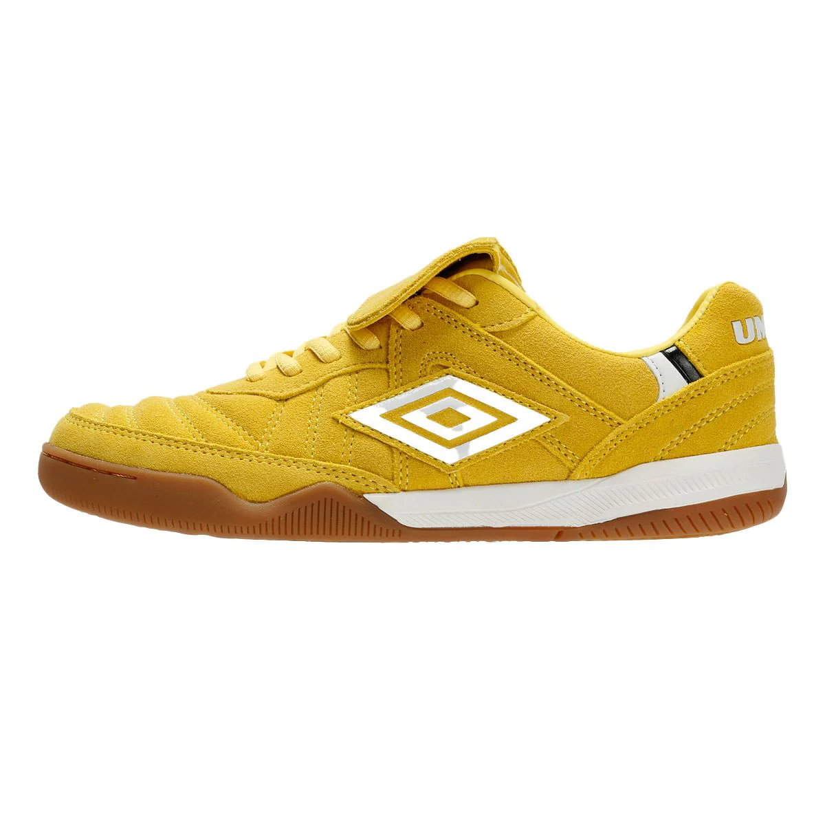 Umbro Speciali TR Suede Yellow/White Trainers - Image 6