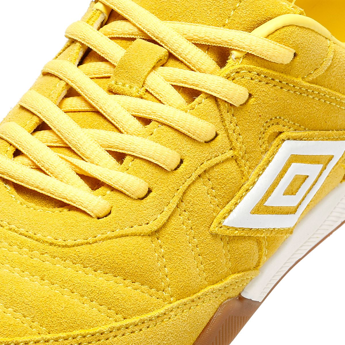 Umbro Speciali TR Suede Yellow/White Trainers - Image 8