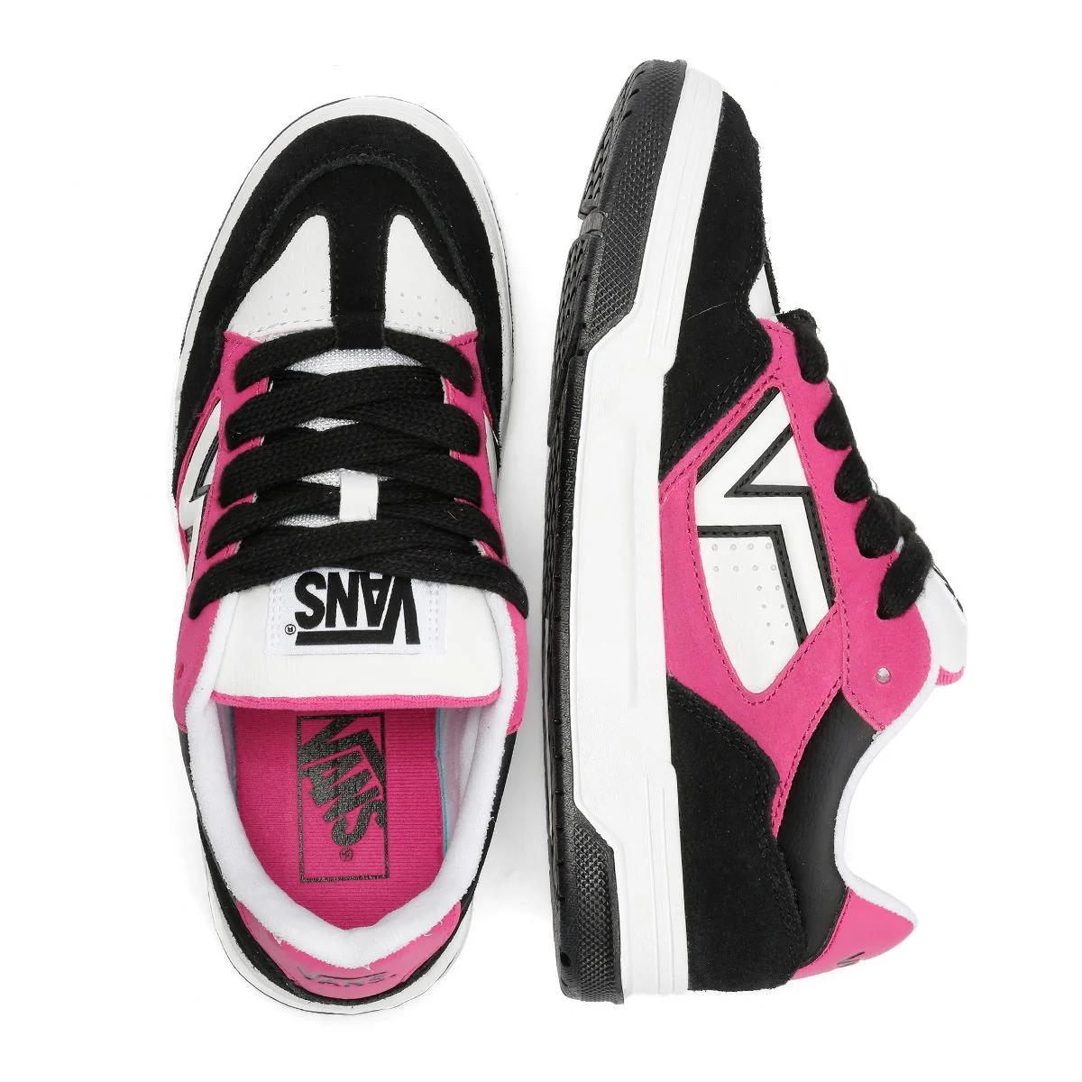 Vans Upland Y2K Women's Black/Pink Trainers - Image 8