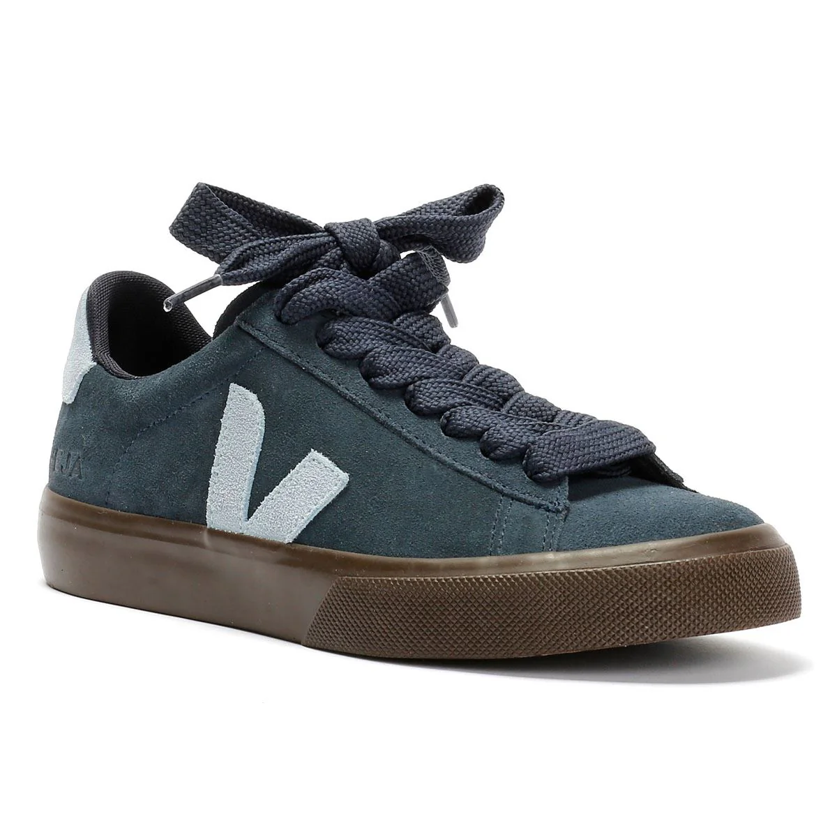 Veja Campo Suede Women's Nautico Steel Eagle Trainers - Image 2
