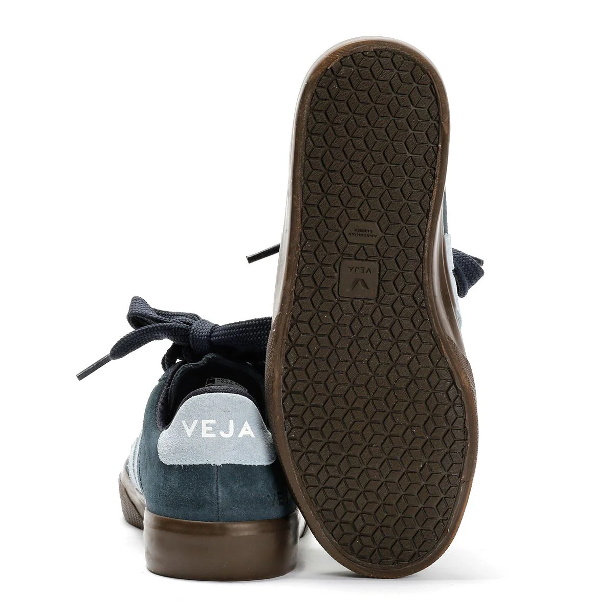 Veja Campo Suede Women's Nautico Steel Eagle Trainers - Image 4
