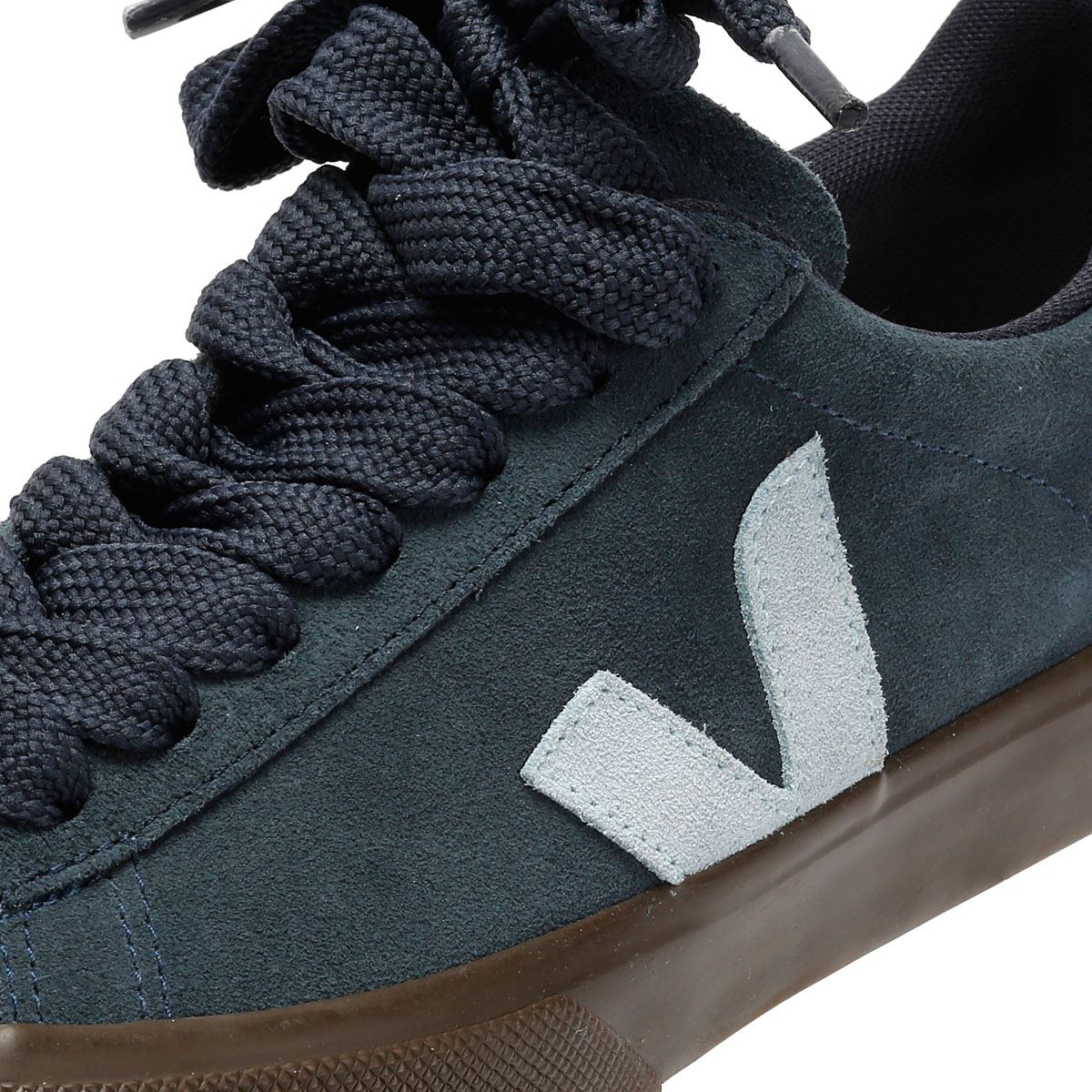 Veja Campo Suede Women's Nautico Steel Eagle Trainers - Image 7