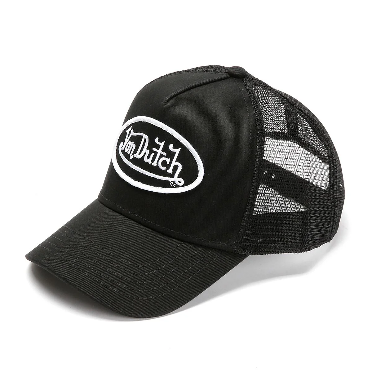 Von Dutch Staple Trucker Black/Green Caps - Image 2