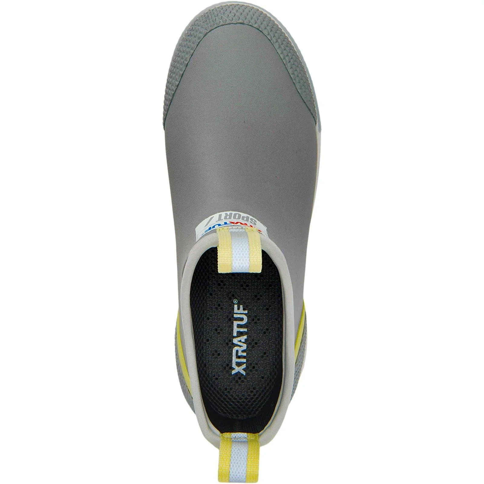 Xtratuf Women's Ankle Deck Boot Sport in Grey/Yellow - Image 5