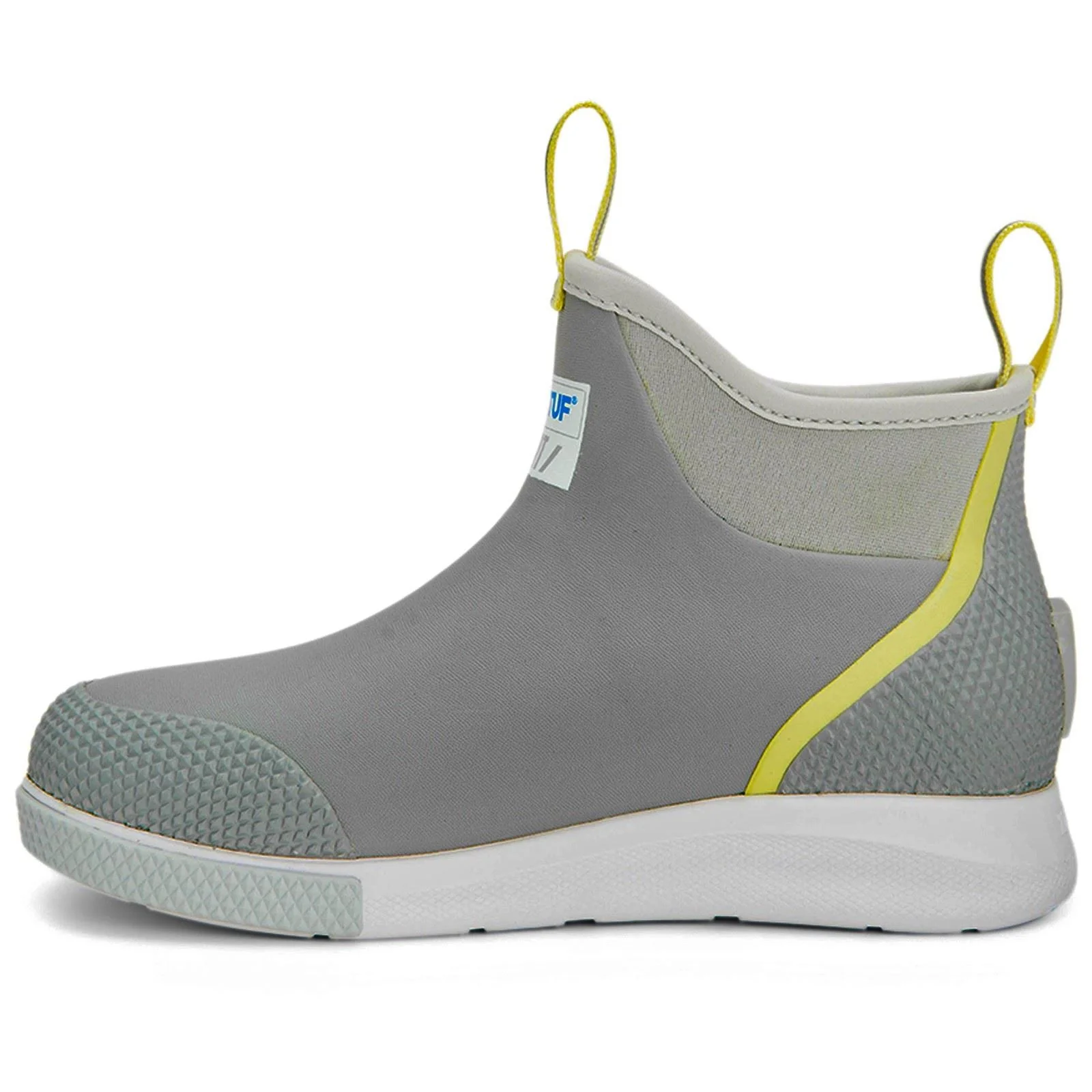 Xtratuf Women's Ankle Deck Boot Sport in Grey/Yellow - Image 6
