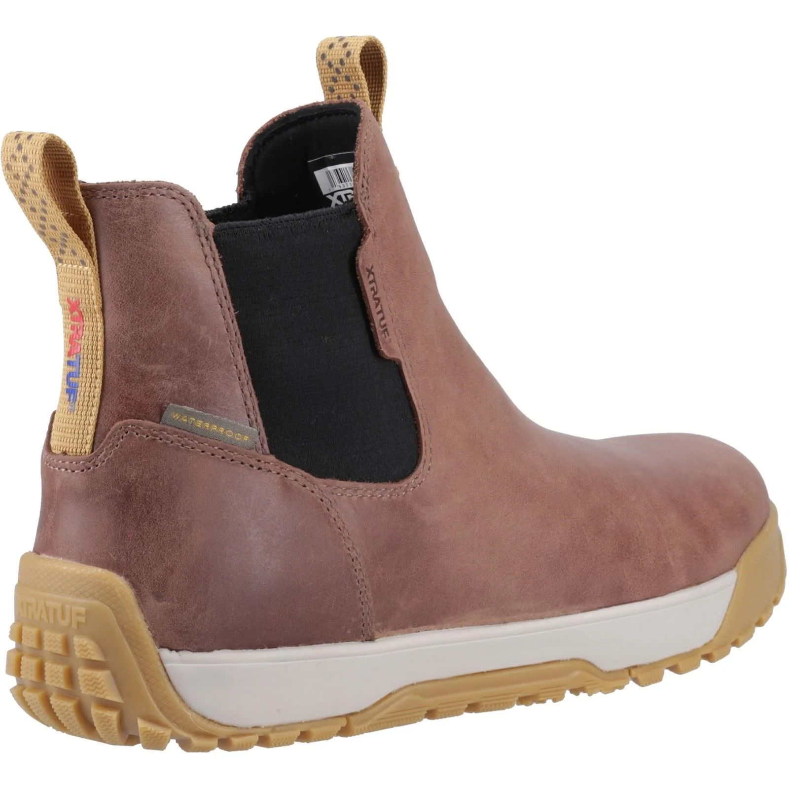 Xtratuf Ankle Deck Boot Leather Men's Brown Boots - Image 2