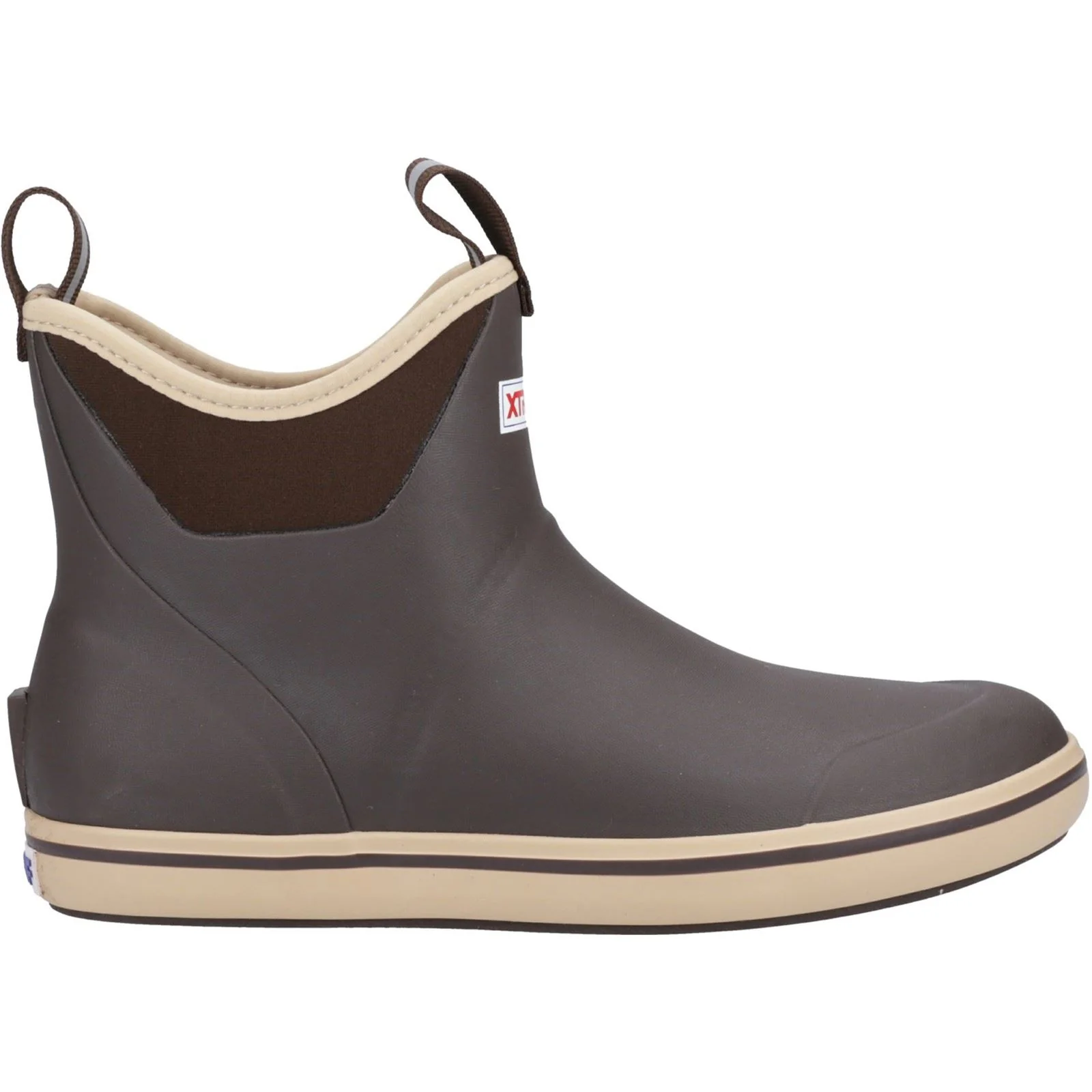 Xtratuf Men's Ankle Deck Boot in Chocolate/Tan - Image 5