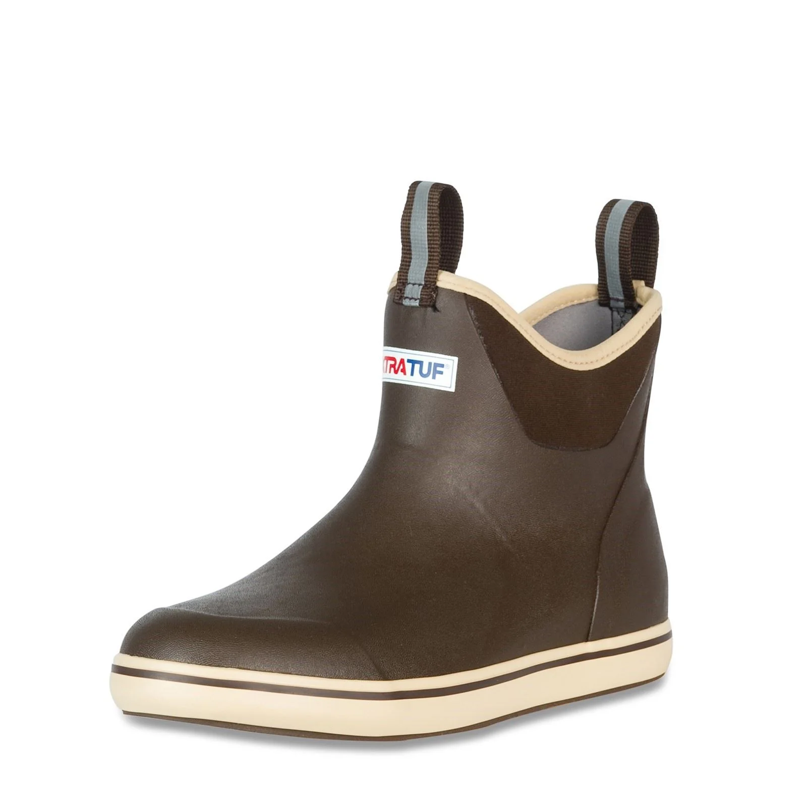 Xtratuf Men's Ankle Deck Boot in Chocolate/Tan - Image 7