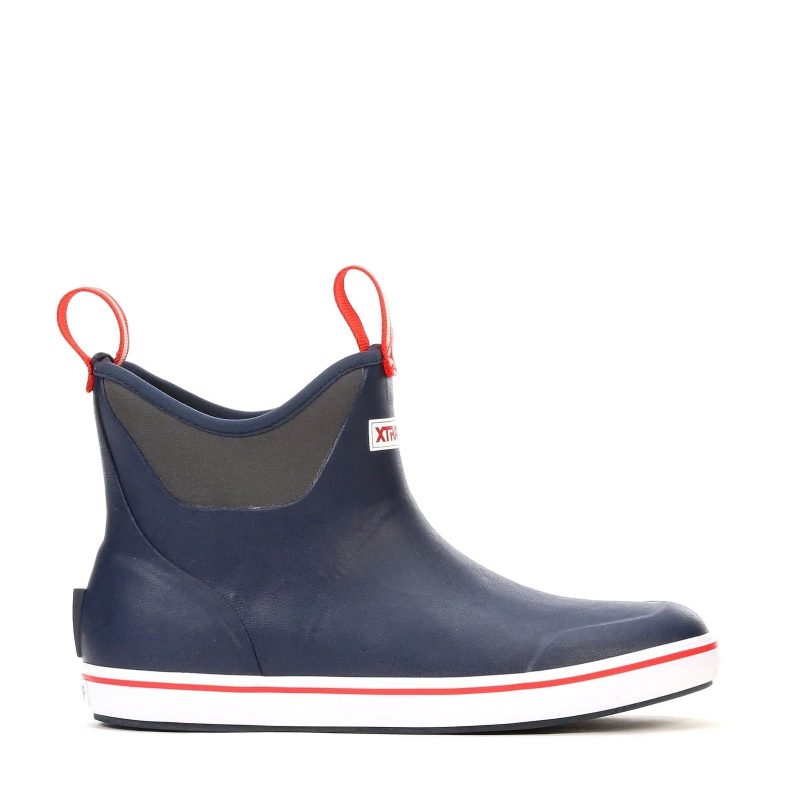 Xtratuf Men's Ankle Deck Boot in Navy/Red - Image 6