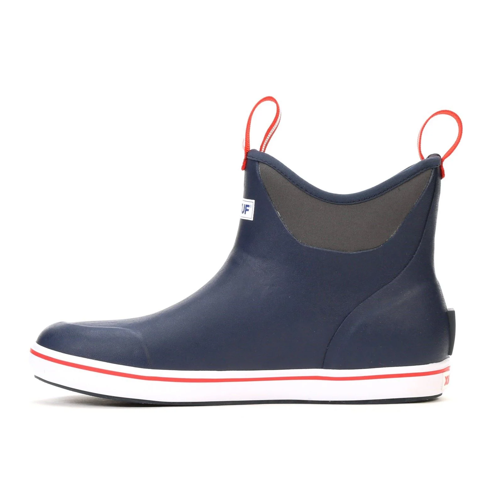 Xtratuf Men's Ankle Deck Boot in Navy/Red - Image 8