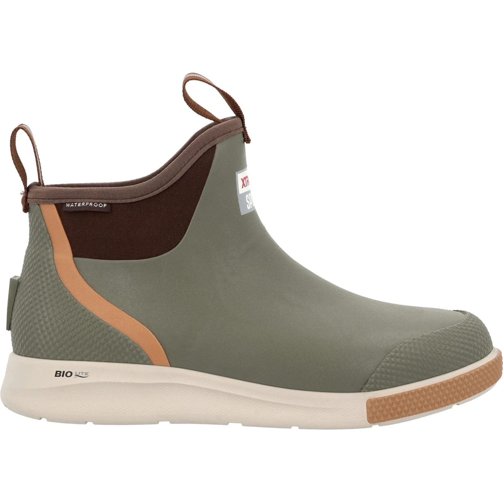 Xtratuf Men's Ankle Deck Boot Sport in Olive - Image 6