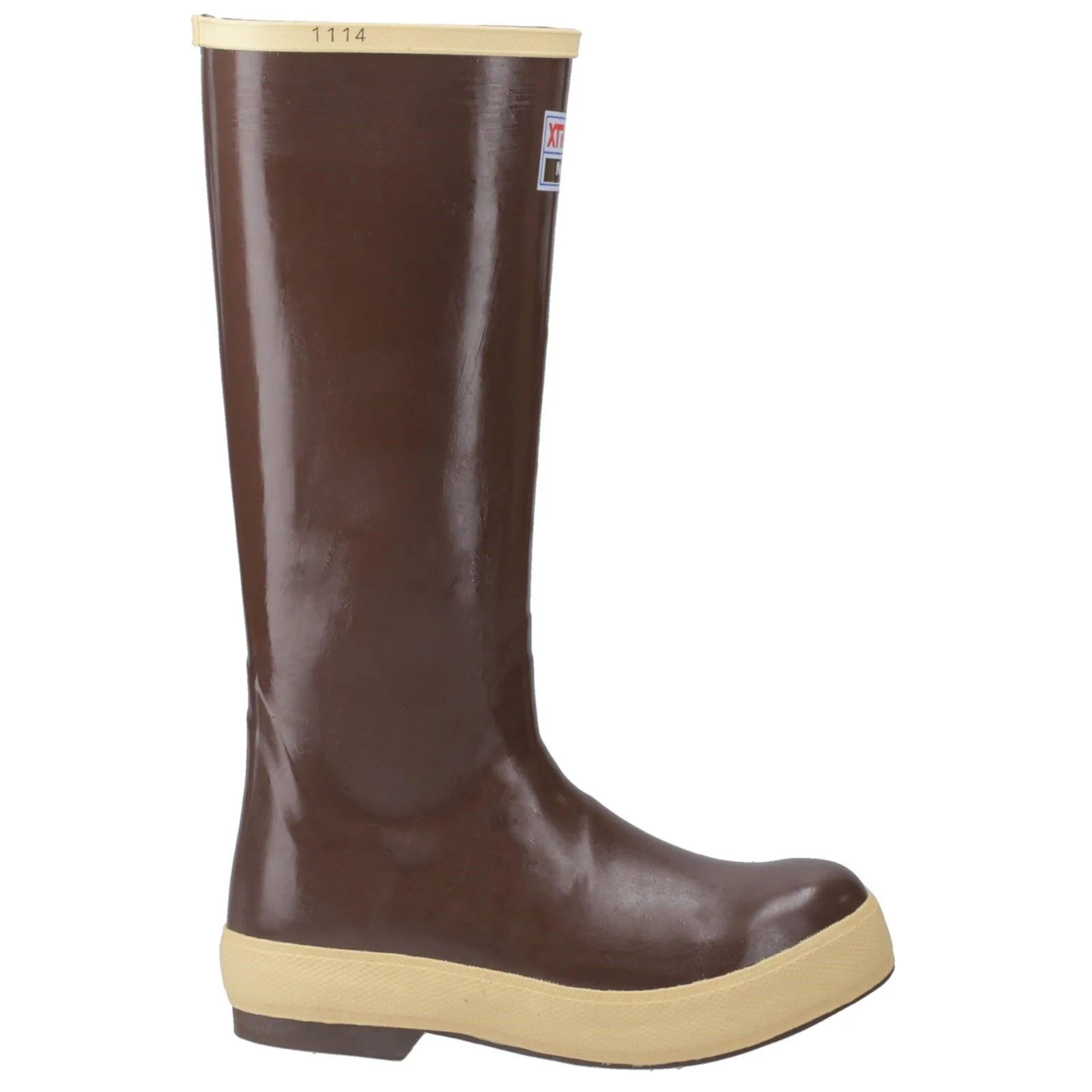 Xtratuf Men's Legacy 15" Plain Toe in Copper/Tan - Image 7