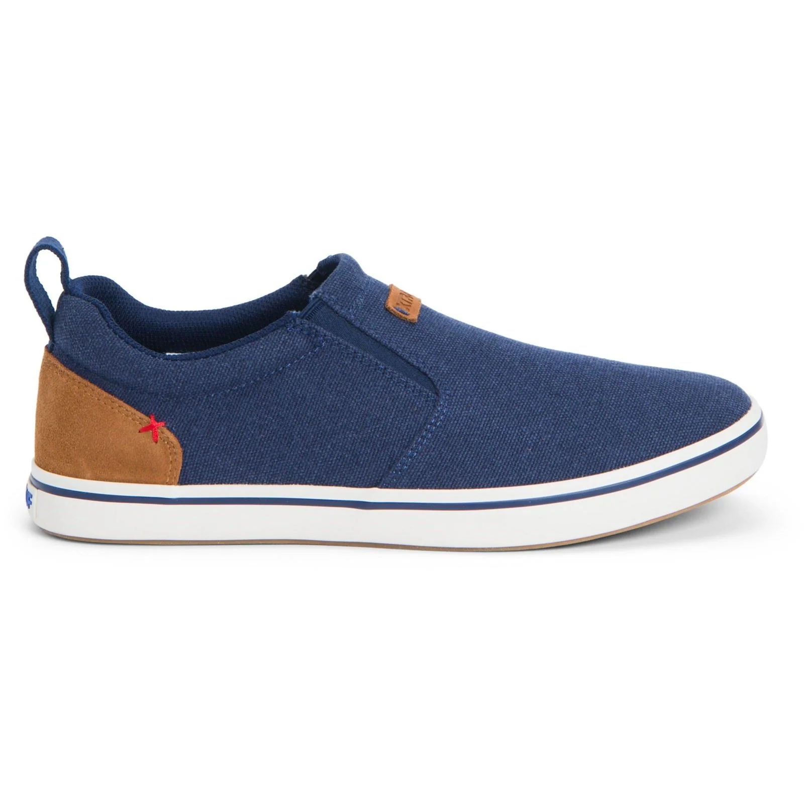 Xtratuf Men's Sharkbyte Canvas Deck Shoe in Navy - Image 6