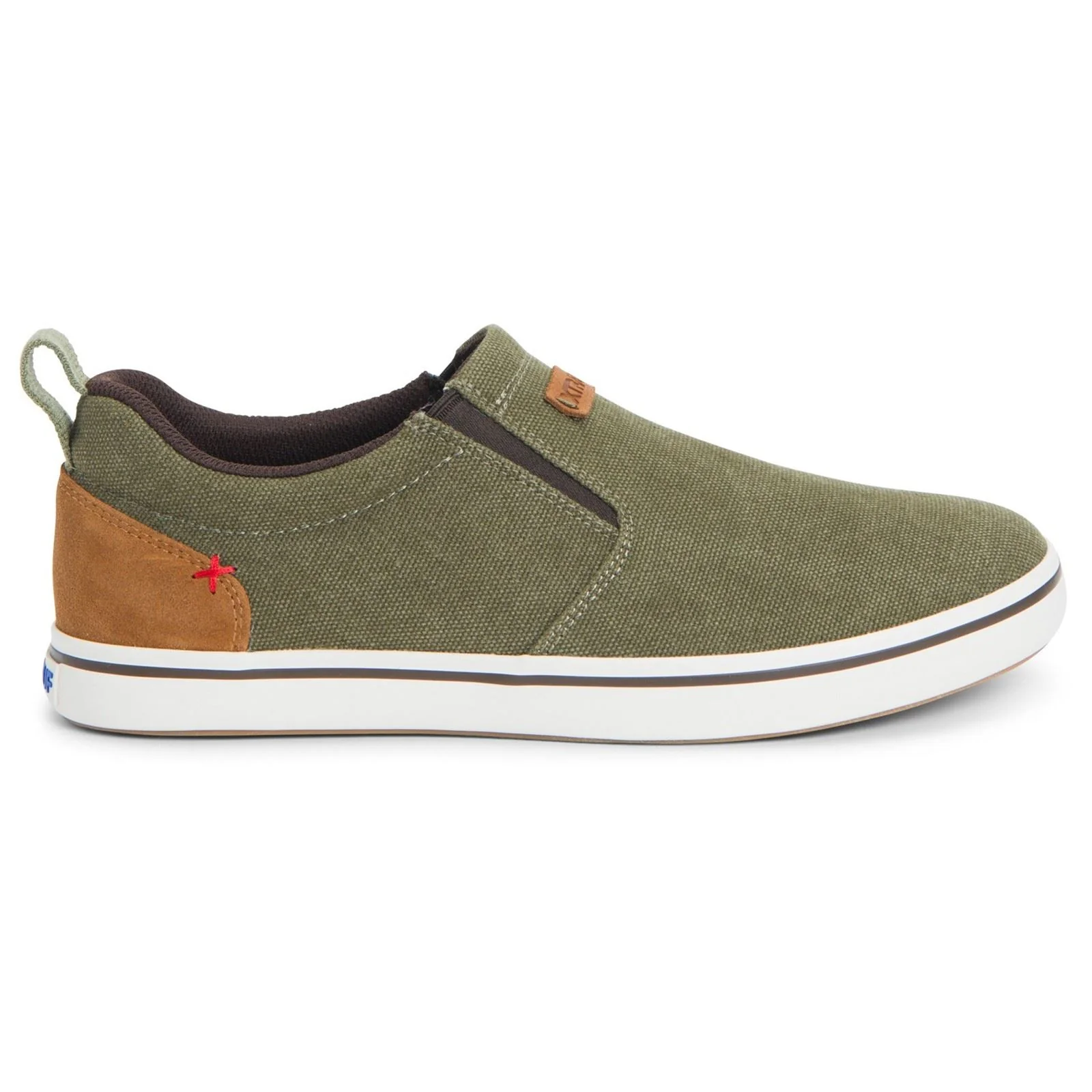 Xtratuf Men's Sharkbyte Canvas Deck Shoe in Taupe - Image 6