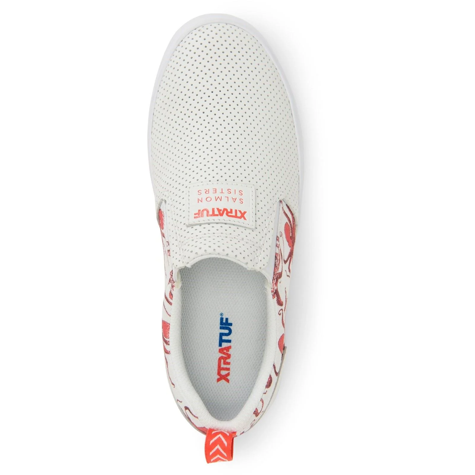 Xtratuf Women's Sharkbyte Canvas Deck Shoe in Cream - Image 5
