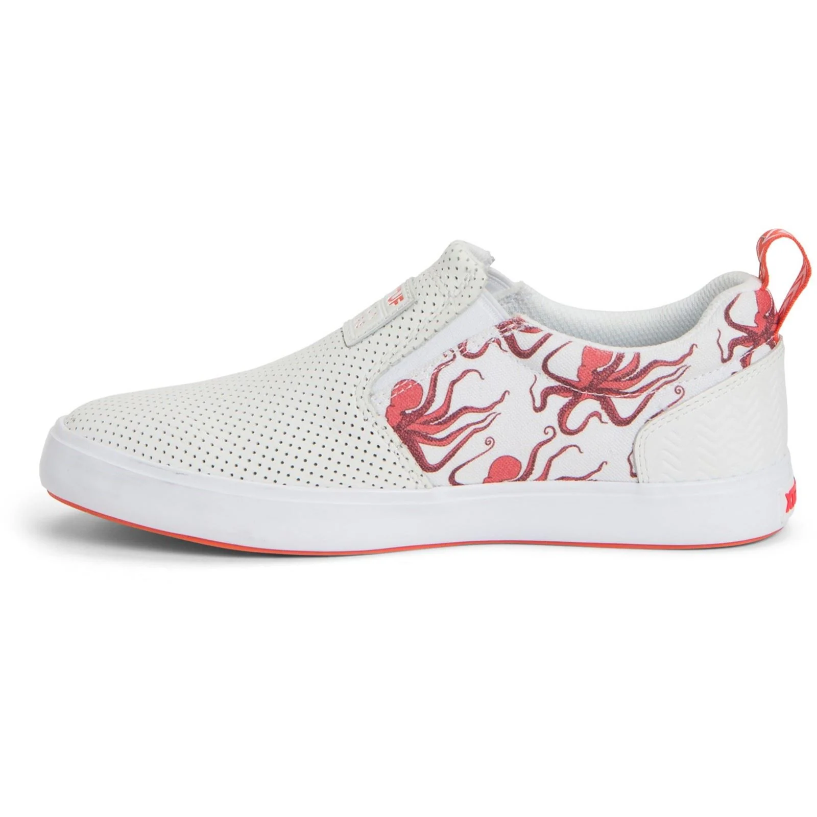 Xtratuf Women's Sharkbyte Canvas Deck Shoe in Cream - Image 6