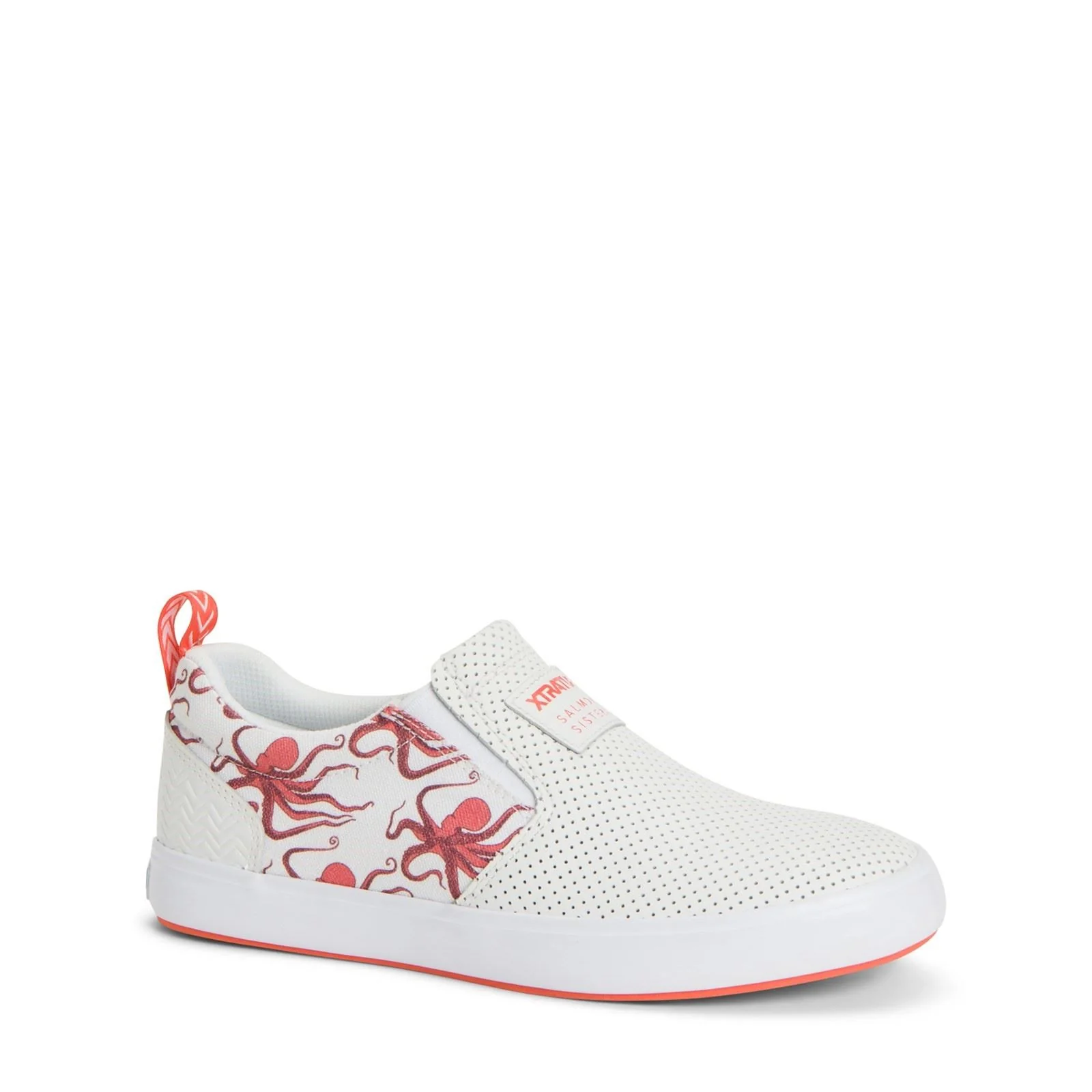 Xtratuf Women's Sharkbyte Canvas Deck Shoe in Cream - Image 8