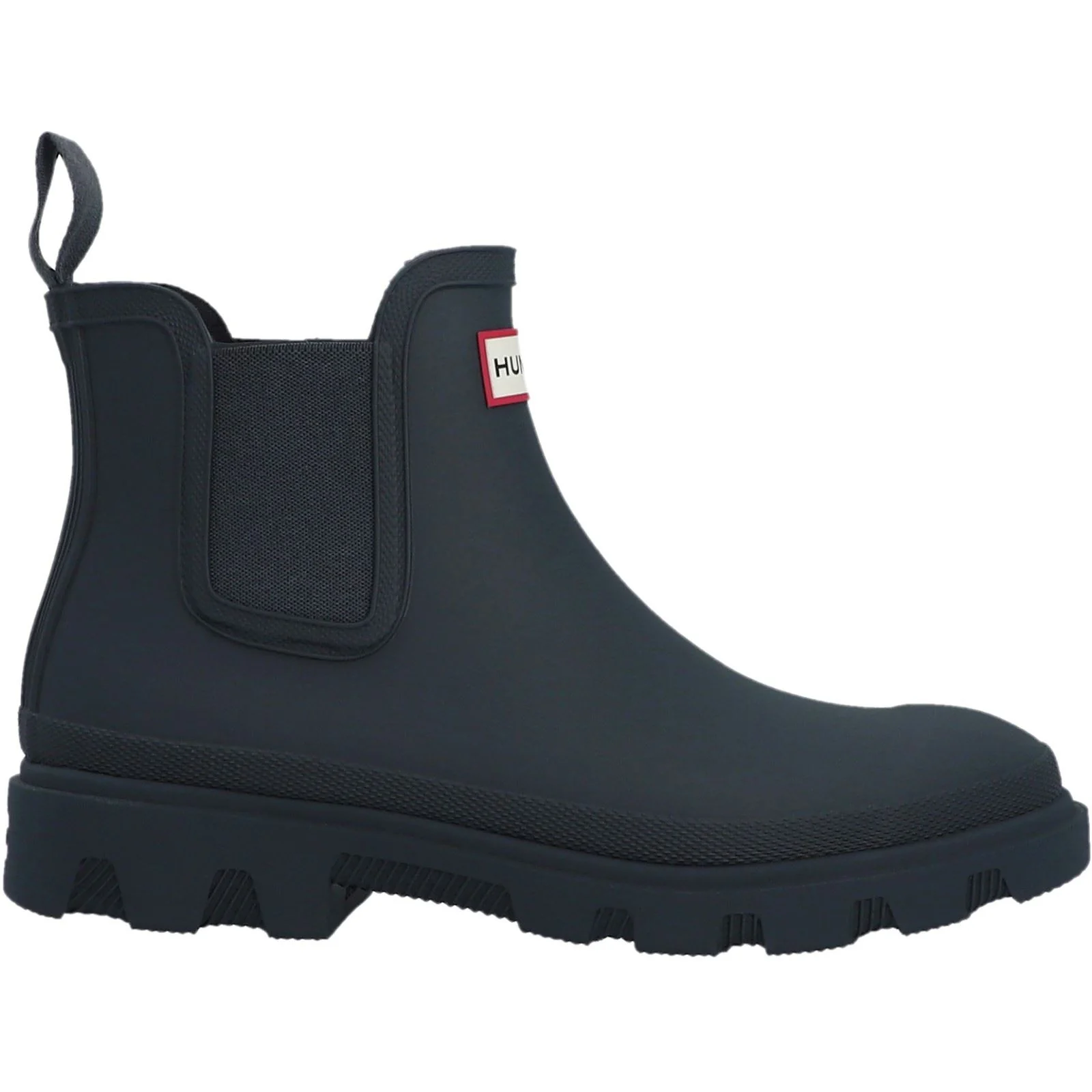 Hunter Downpour Rubber Hunter Navy Wellington Boots - Image 2