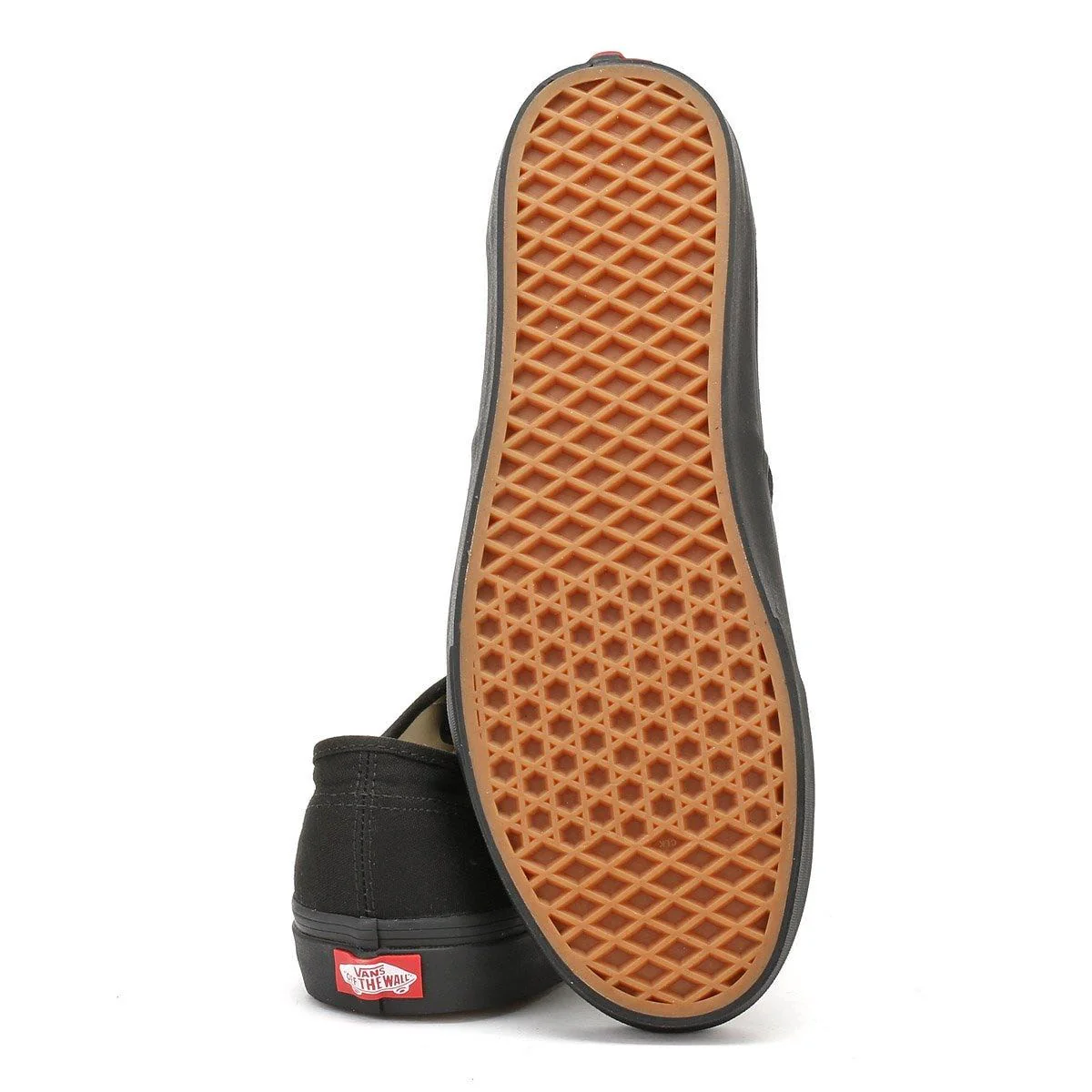 Vans Authentic Canvas True Black Trainers - Image 6