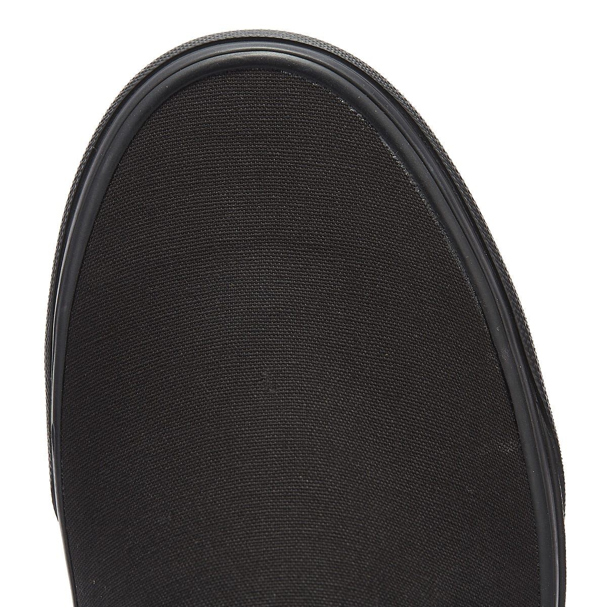 Vans Classic Slip on Womens Black Canvas Trainers - Image 7