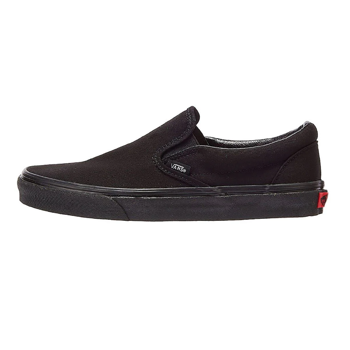 Vans Classic Slip on Womens Black Canvas Trainers - Image 9